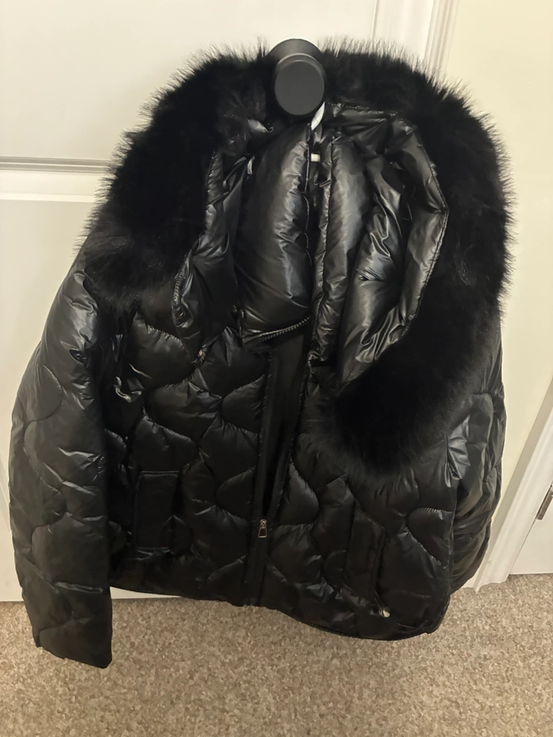 NEW Ladies  BLack Puffer Jacket