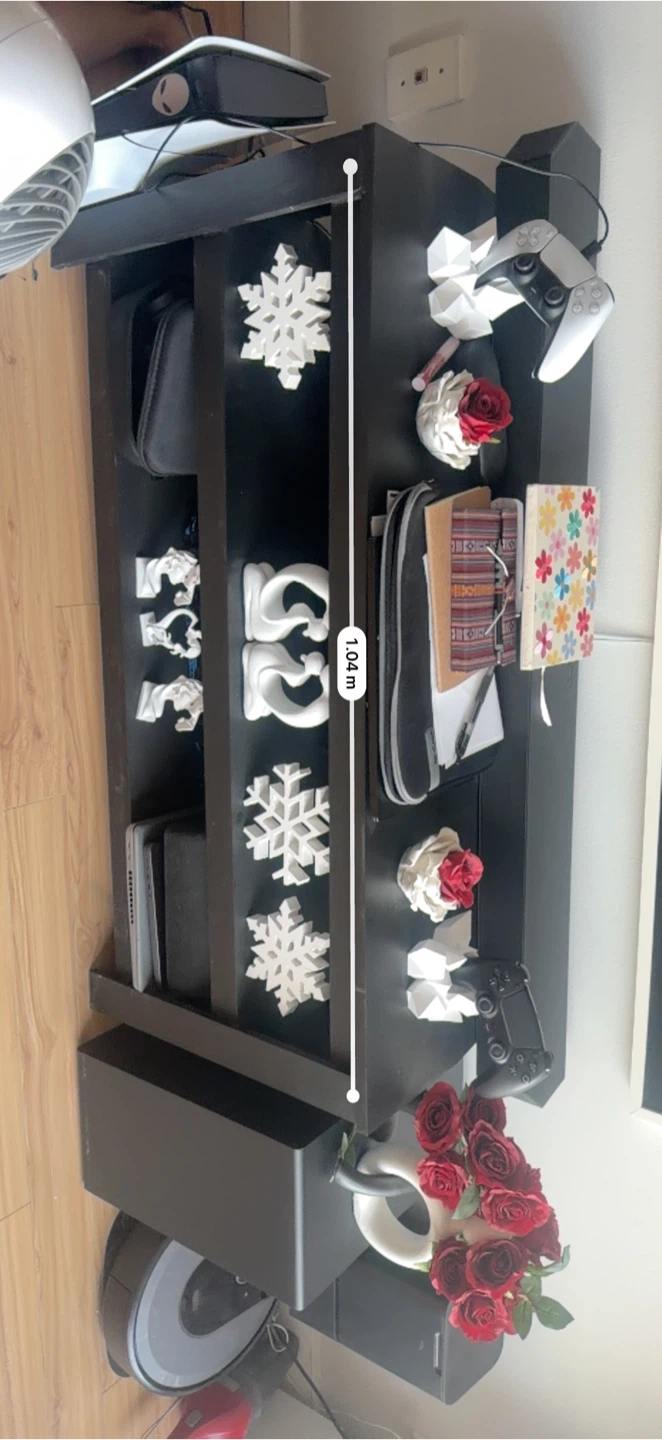 Black Corner TV Stand - photo 2
