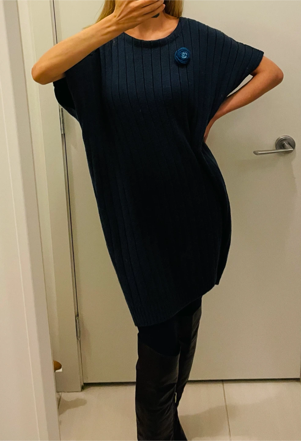 United Colors of Benetton Ribbed Knit Tunic