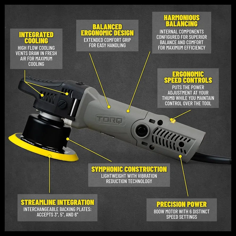 TORQ TORQX Random Orbital Polisher - photo 2