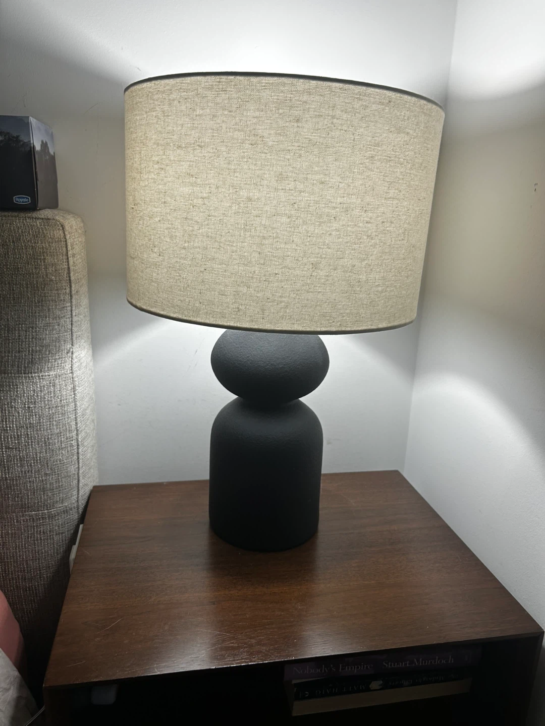 2 Black Table Lamps - photo 2
