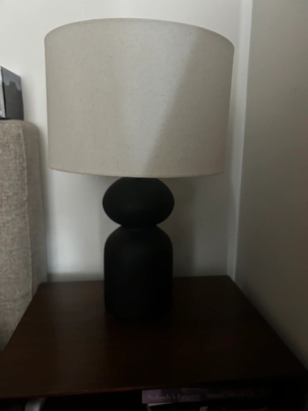 2 Black Table Lamps - photo 3