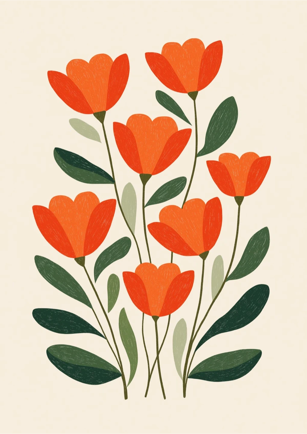 Floral Wall Art Print