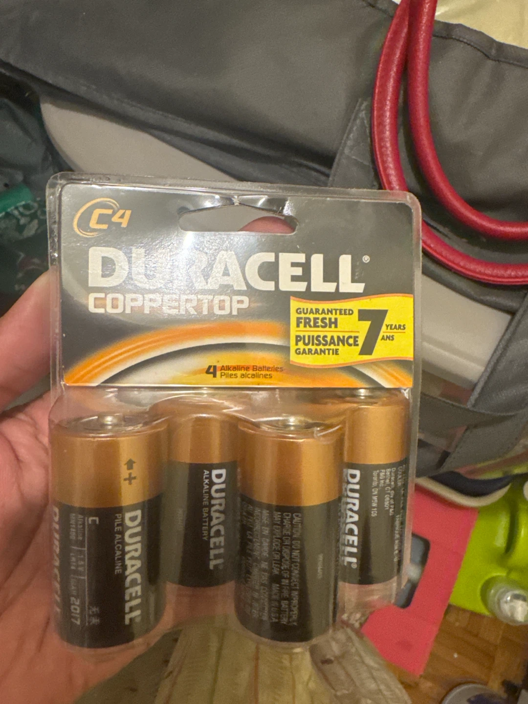 Duracell Coppertop C Batteries, 4 Pack