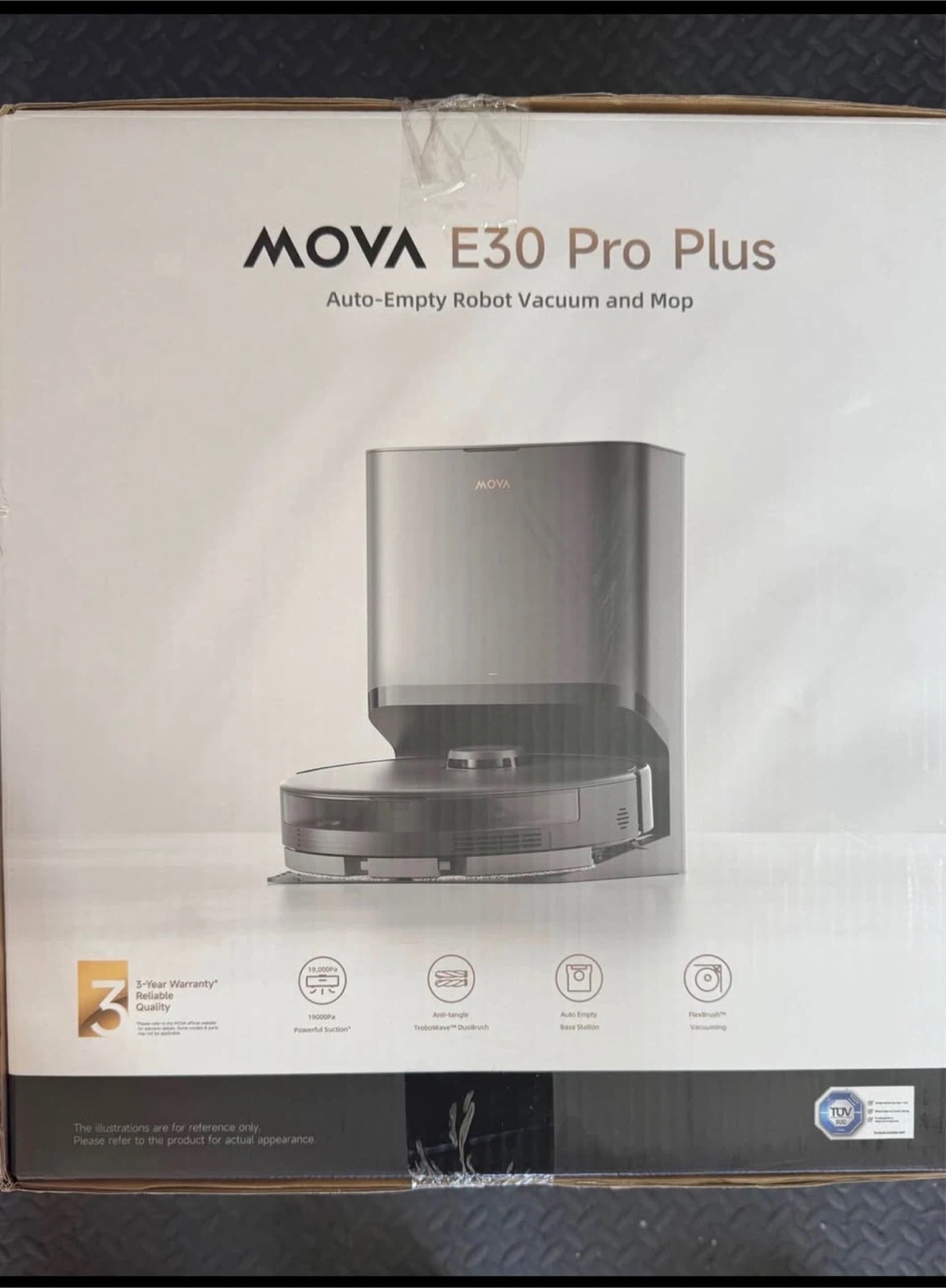 Mova E30 Pro Plus Auto-Empty Robot Vacuum and Mop