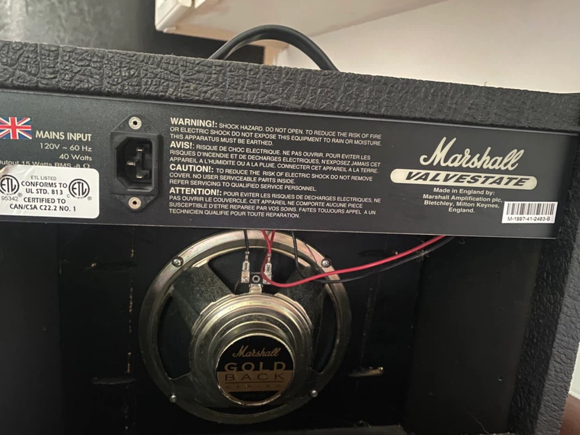 Marshall Valvestate VS15R Guitar Amplifier - photo 4