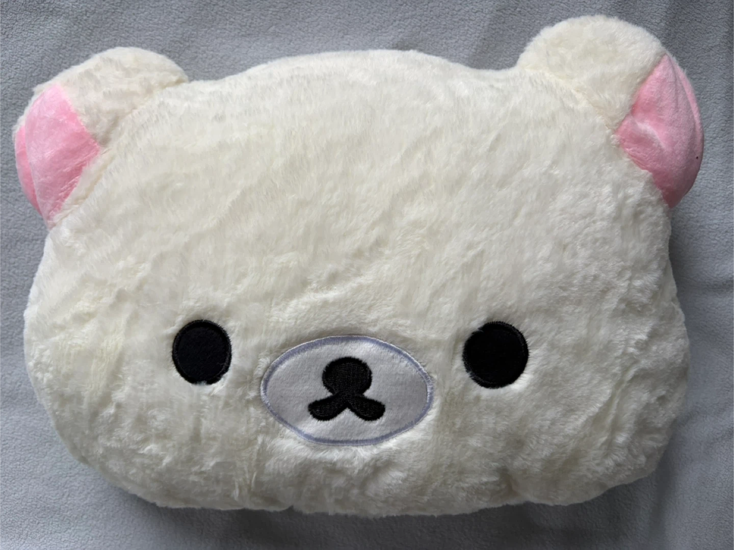 New Rilakkuma Felt Bowed Poster Wall Plus Plushie Pillow Soft - photo 3