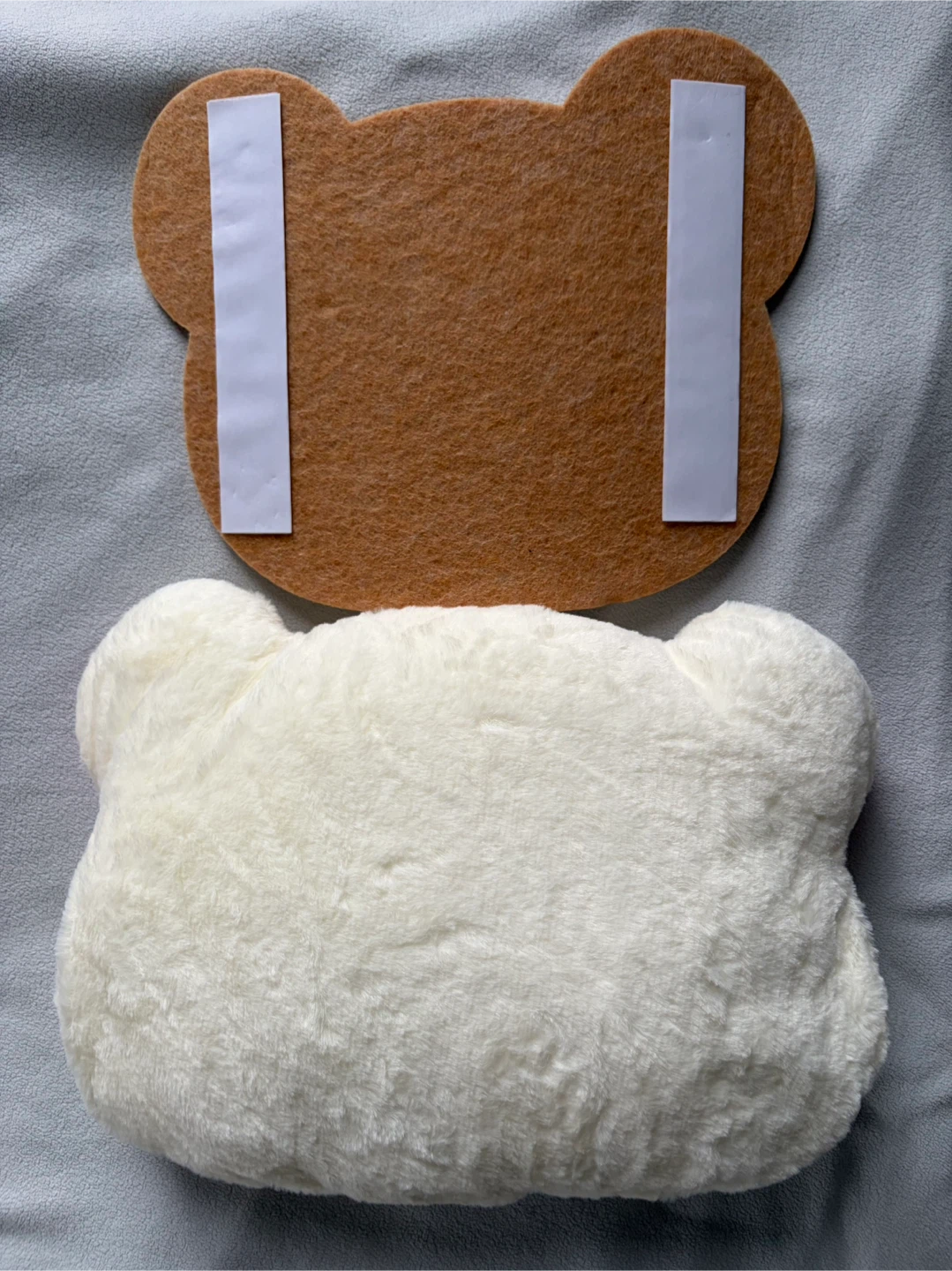 New Rilakkuma Felt Bowed Poster Wall Plus Plushie Pillow Soft - photo 2