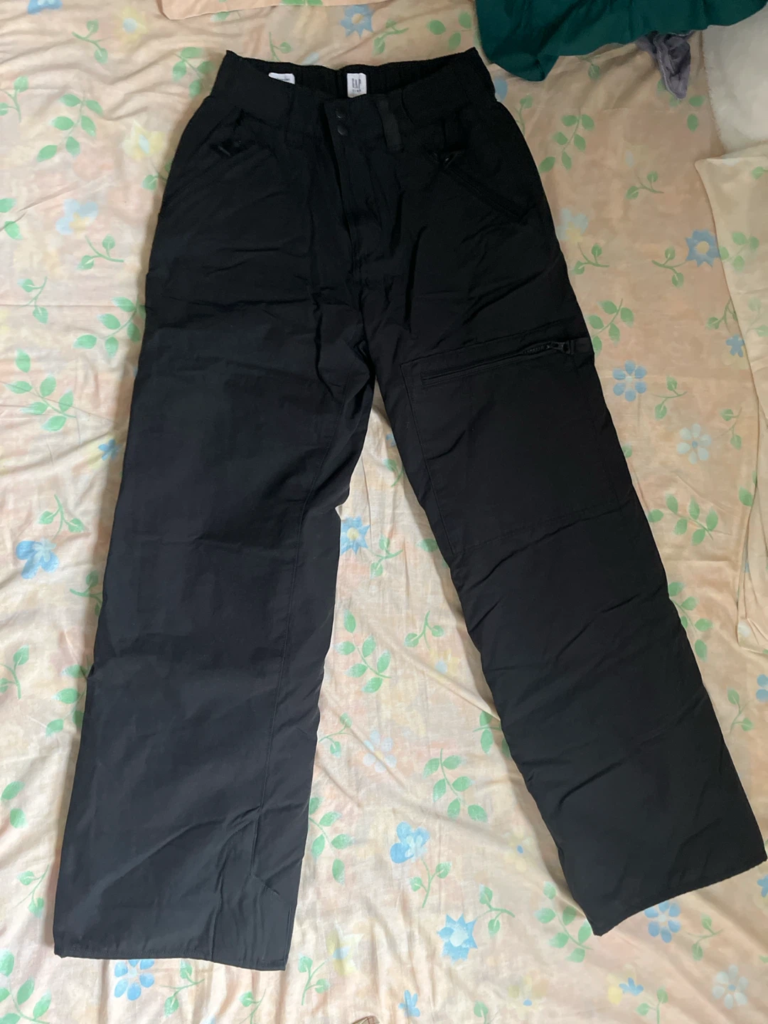 Gap Kids Size 14 Regular Black Snow Pants - photo 2