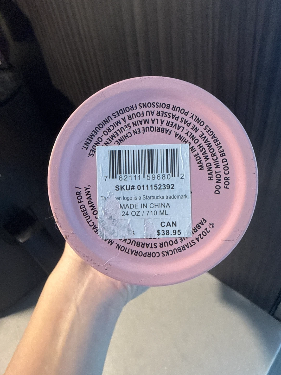 Starbucks x Sofie Birkin 24oz Tumbler Cold Cup - photo 3