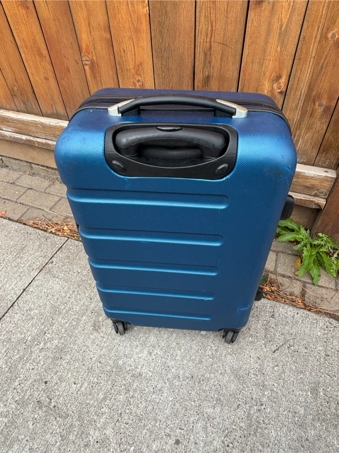 Medium Check in Vibes Blue Hard-Shell Carry-On Luggage - photo 5