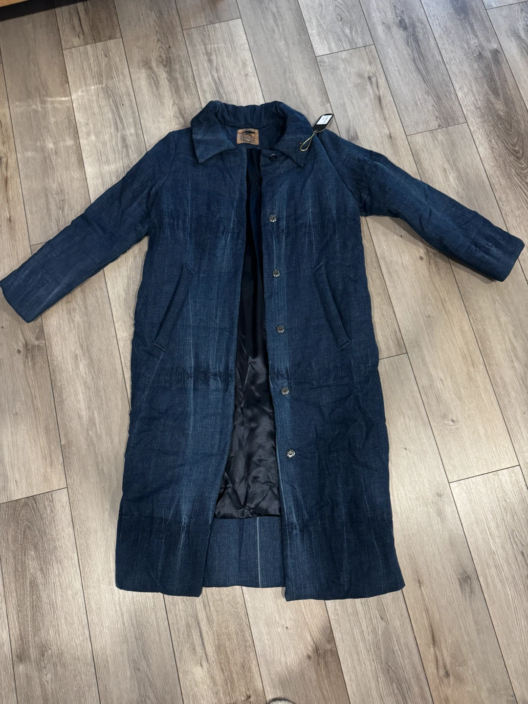 Denim Long Coat