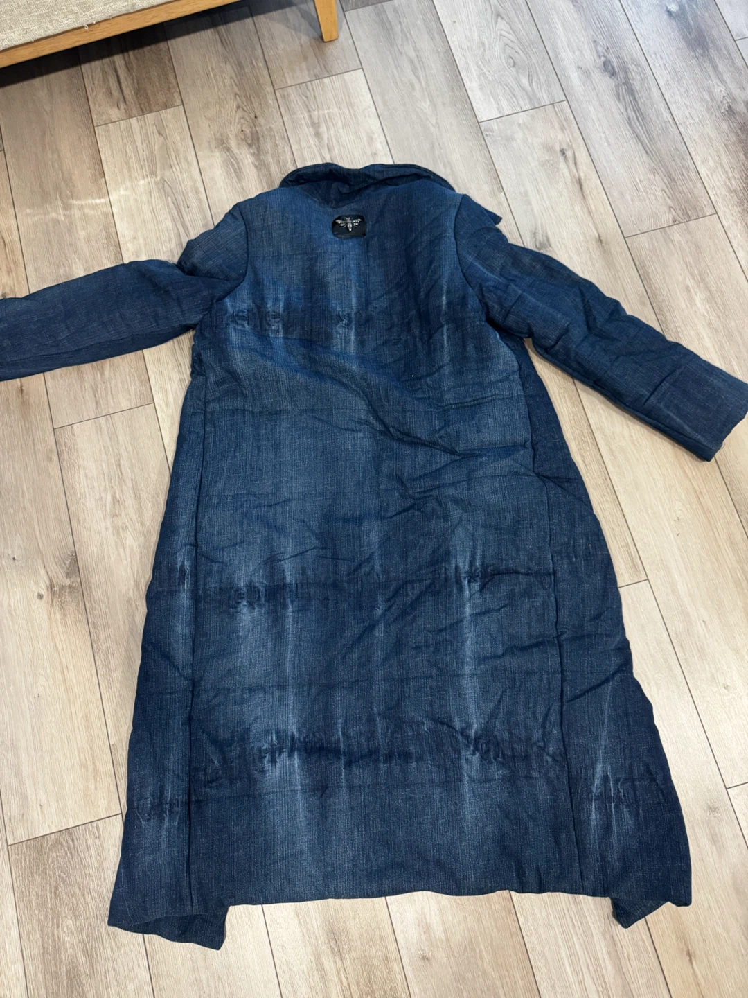 Denim Long Coat - photo 3