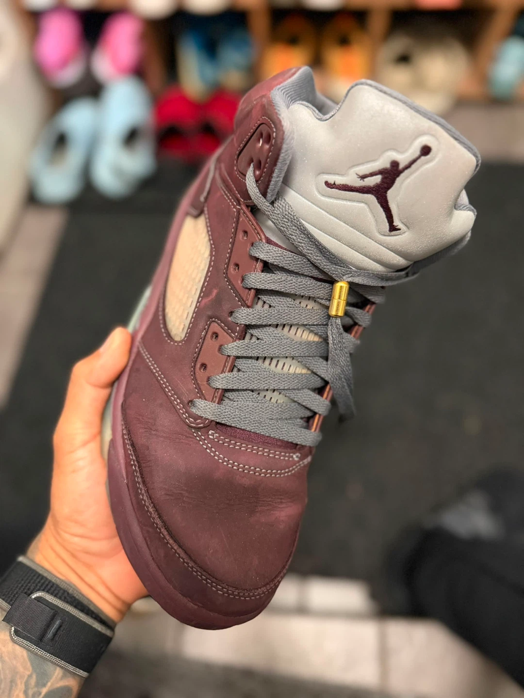 Ai Jordan 4 "Thunder" + Jordan 5 "Burgundy"– Size 11 US - photo 4