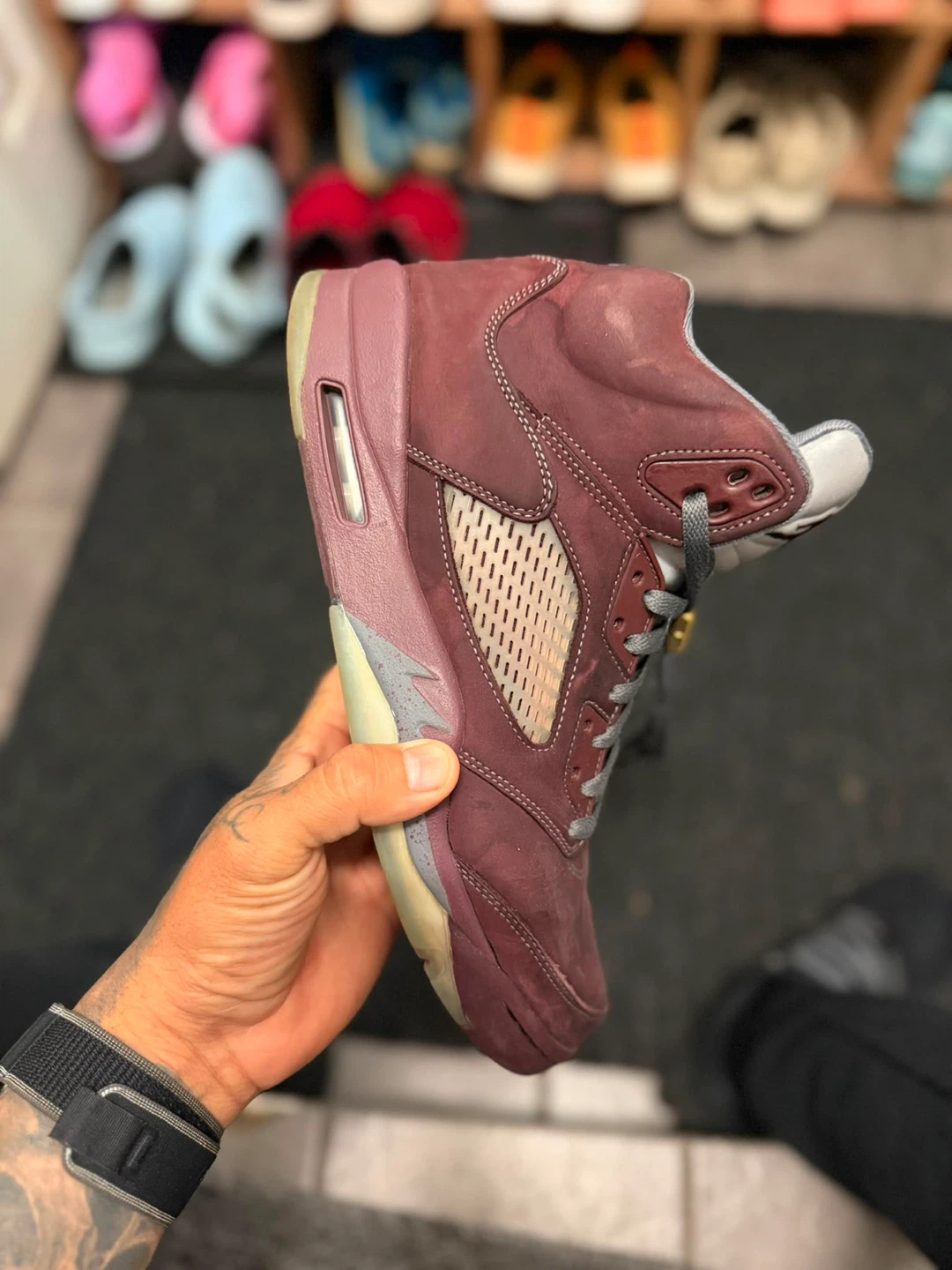 Ai Jordan 4 "Thunder" + Jordan 5 "Burgundy"– Size 11 US - photo 5