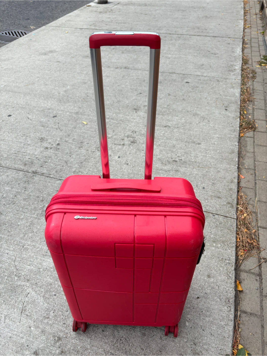 Medium Check in Echolac Red Spinner Luggage - photo 2