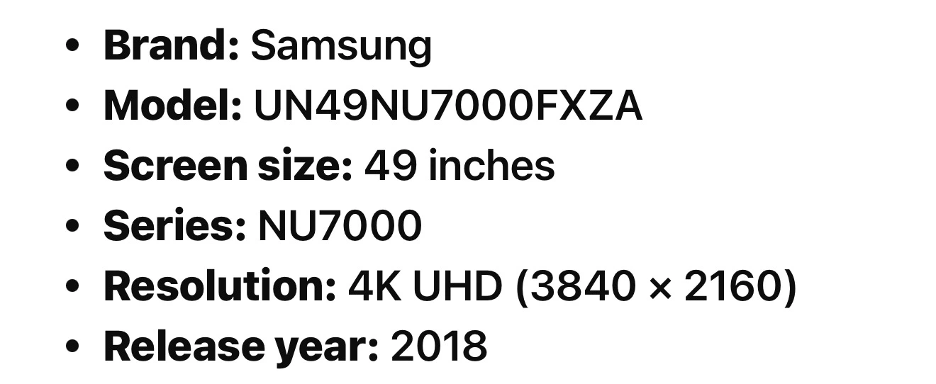 Samsung 49-inch 4K UHD Smart TV - photo 3
