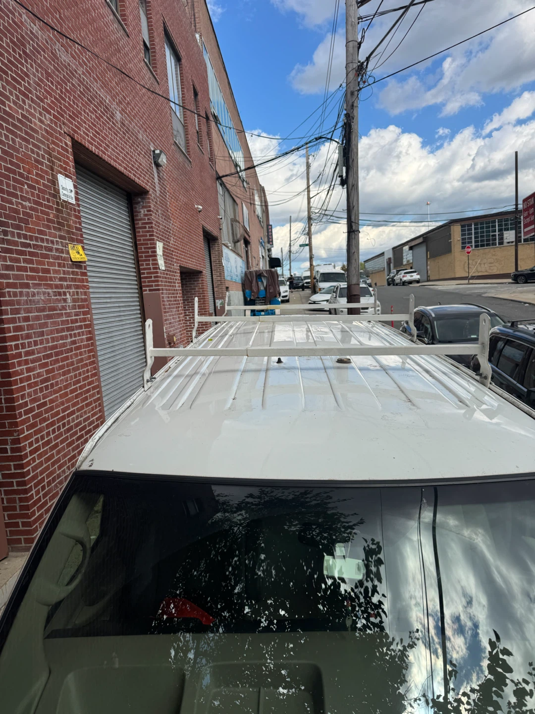 3- White Van Roof Ladder Rack - photo 2