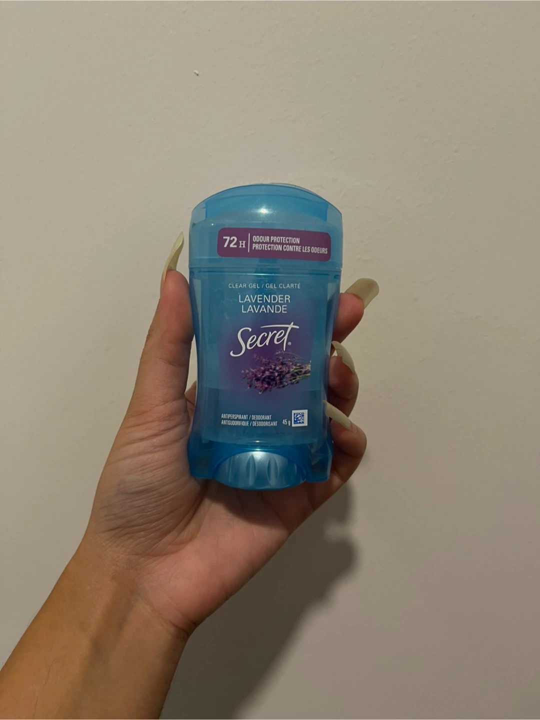 Secret Lavender Clear Gel Antiperspirant