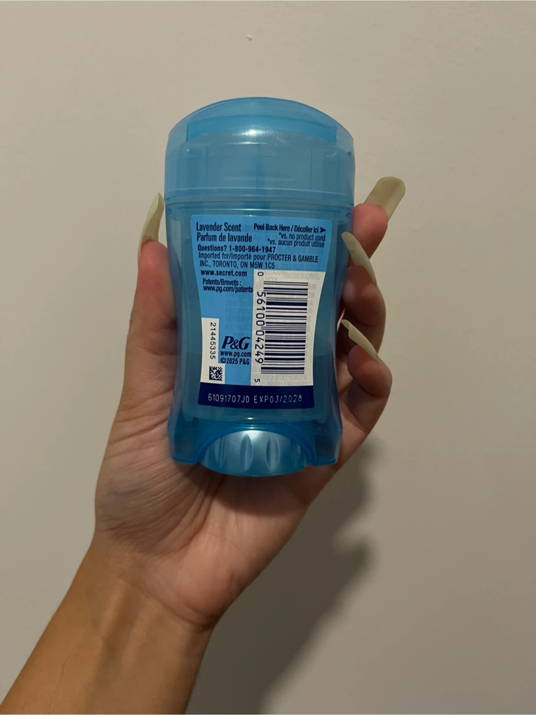 Secret Lavender Clear Gel Antiperspirant - photo 2