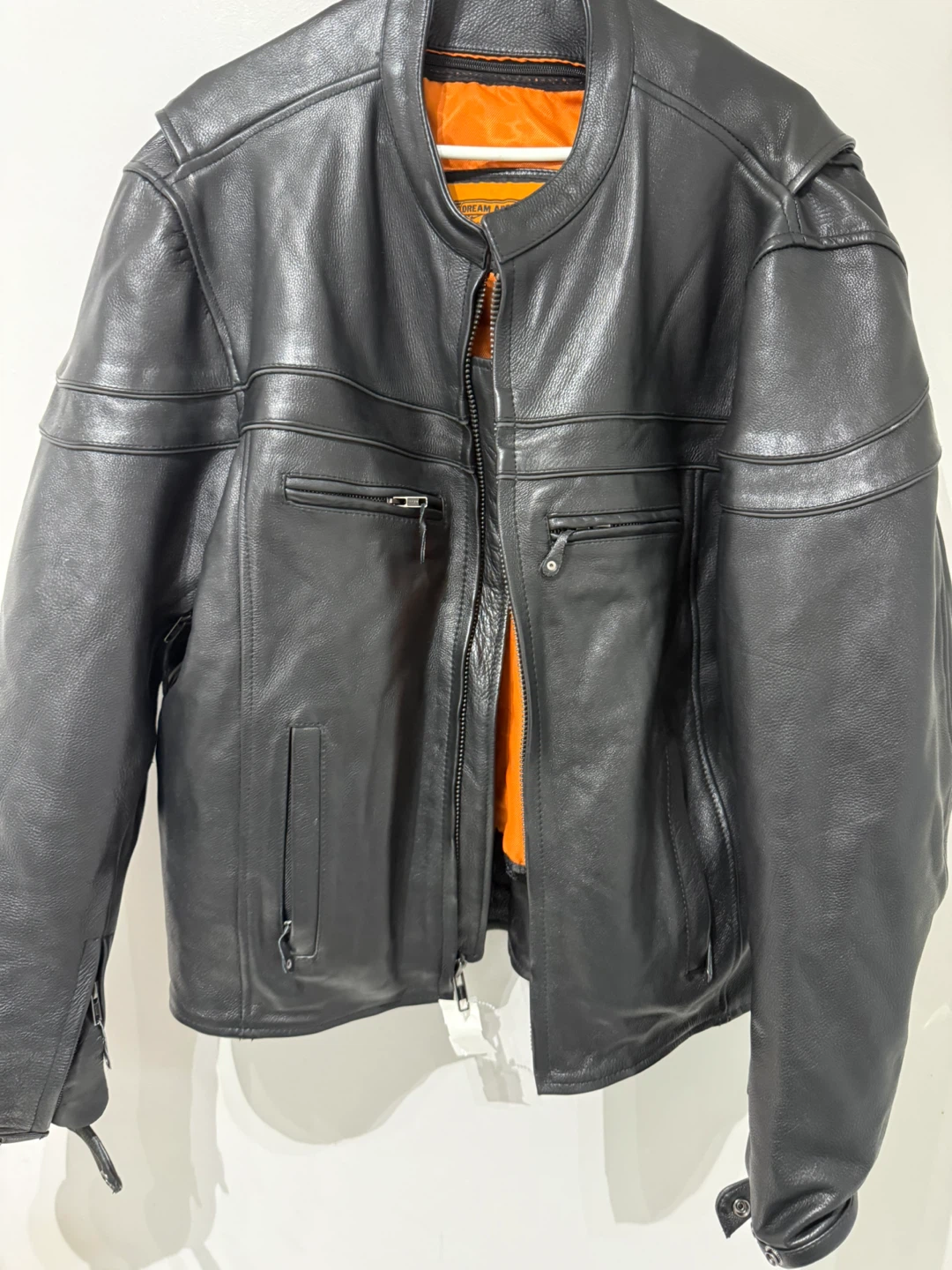 Dream Apparel Leather Motorcycle Jacket