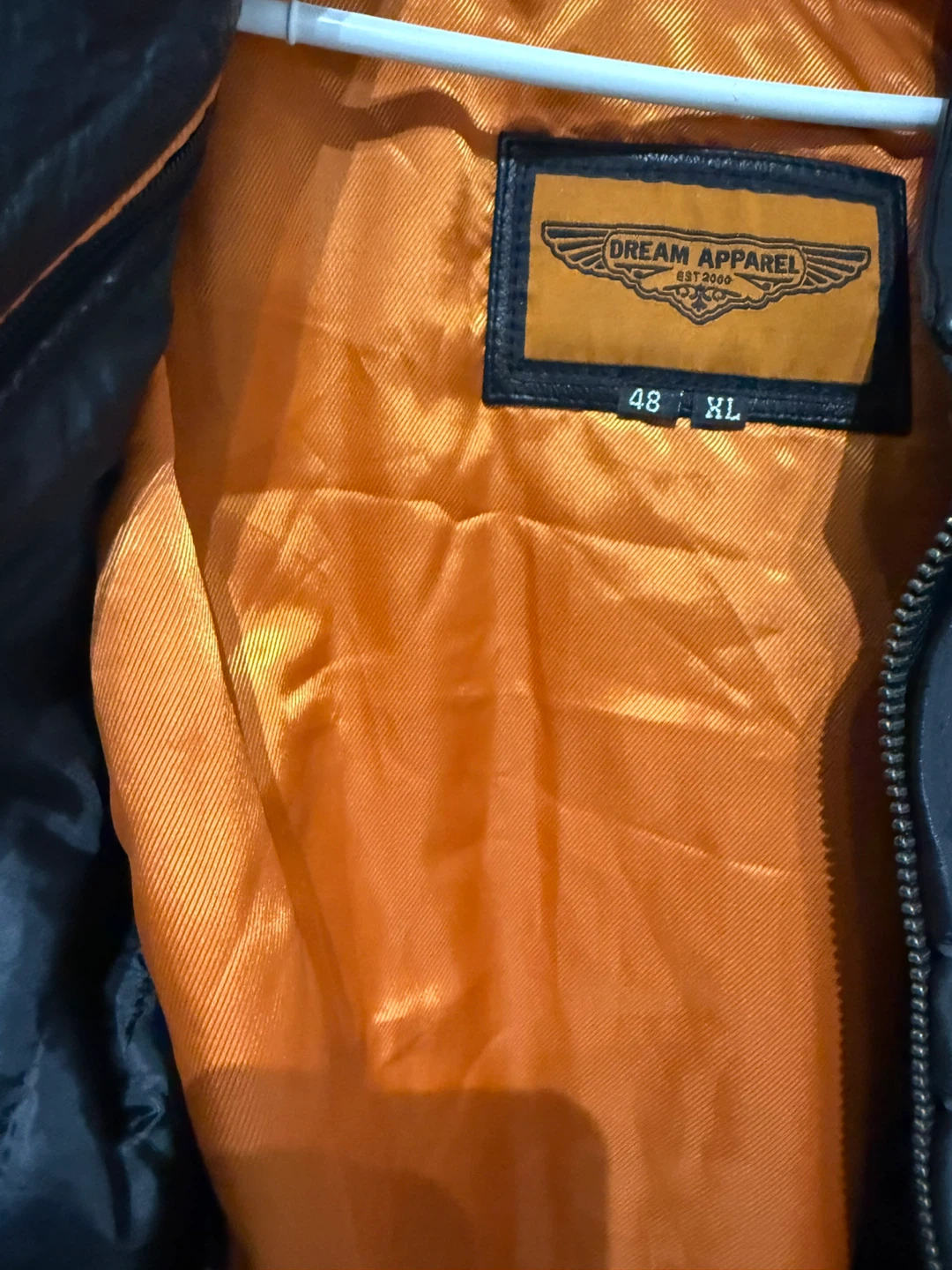 Dream Apparel Leather Motorcycle Jacket - photo 3