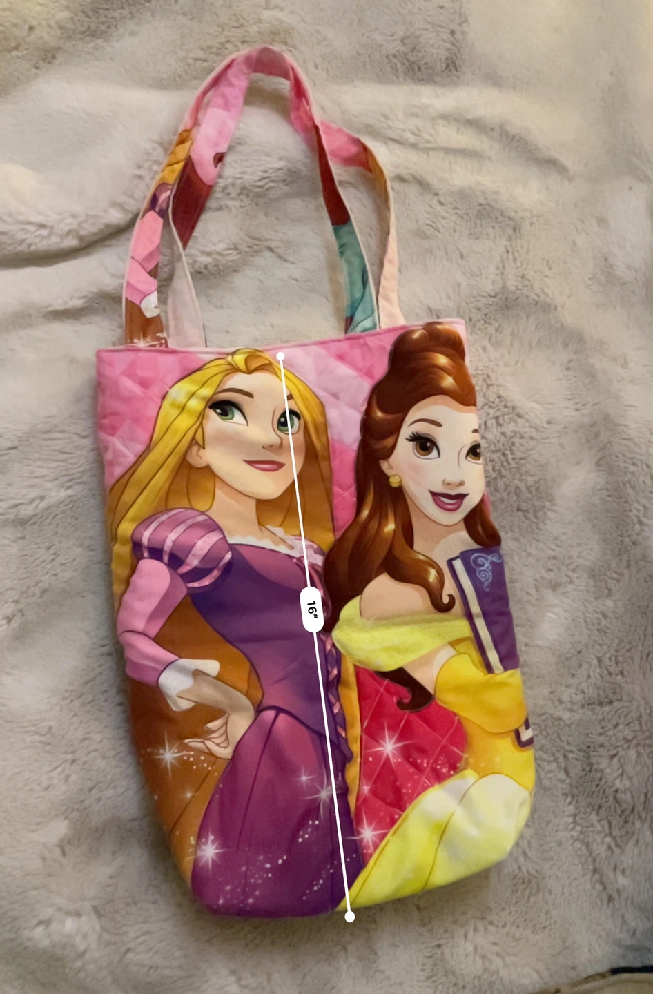 Disney Princess Quilted Tote Bag-Handmade - photo 4