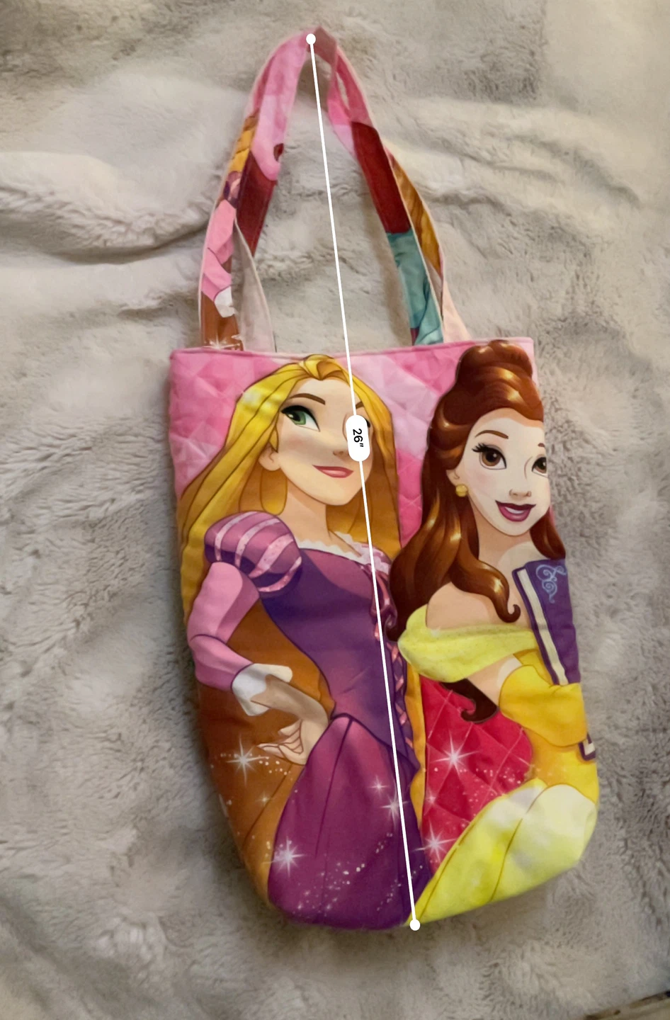 Disney Princess Quilted Tote Bag-Handmade - photo 5