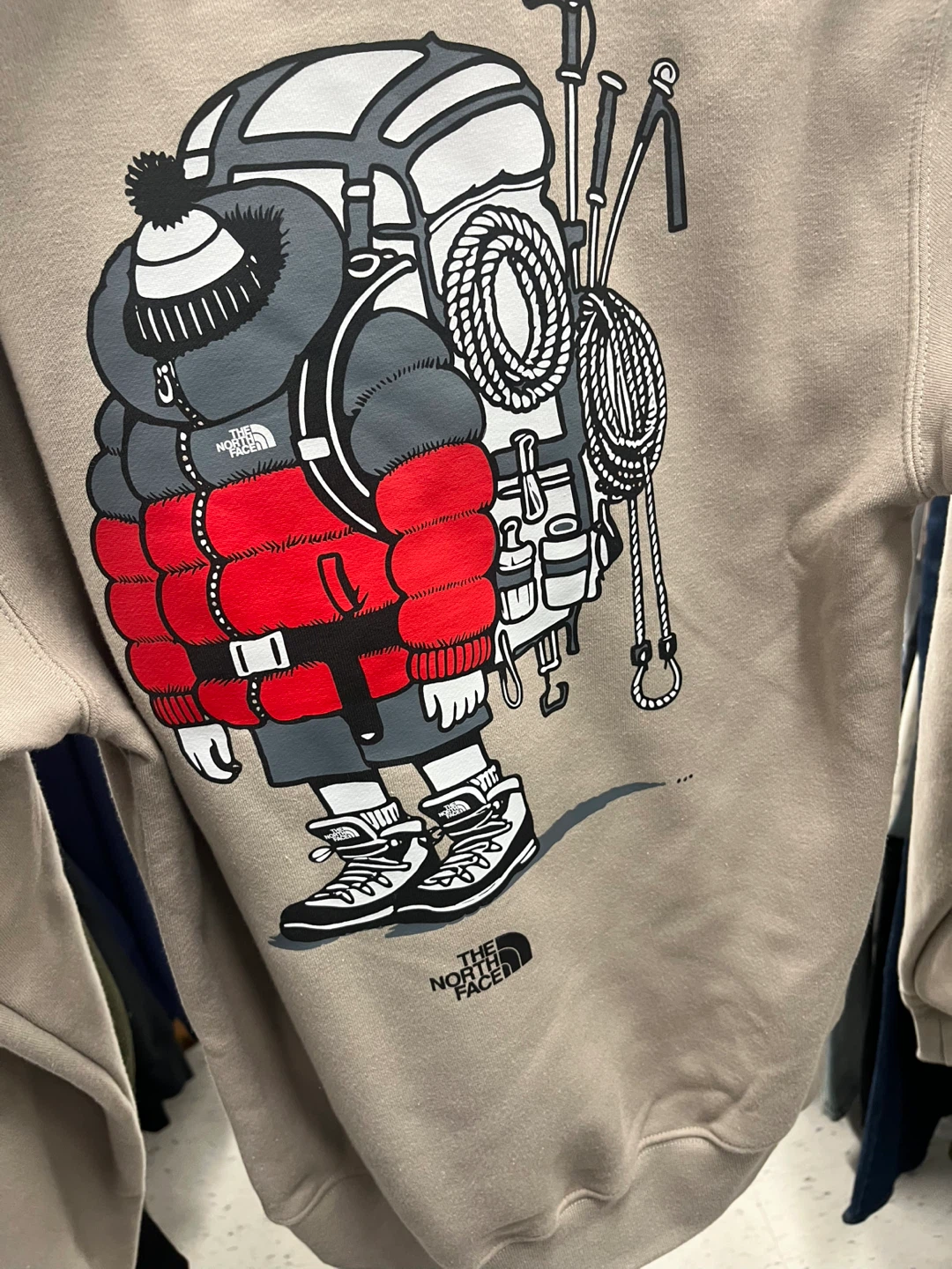 The North Face Graphic Crewneck Sweatshirt - photo 2