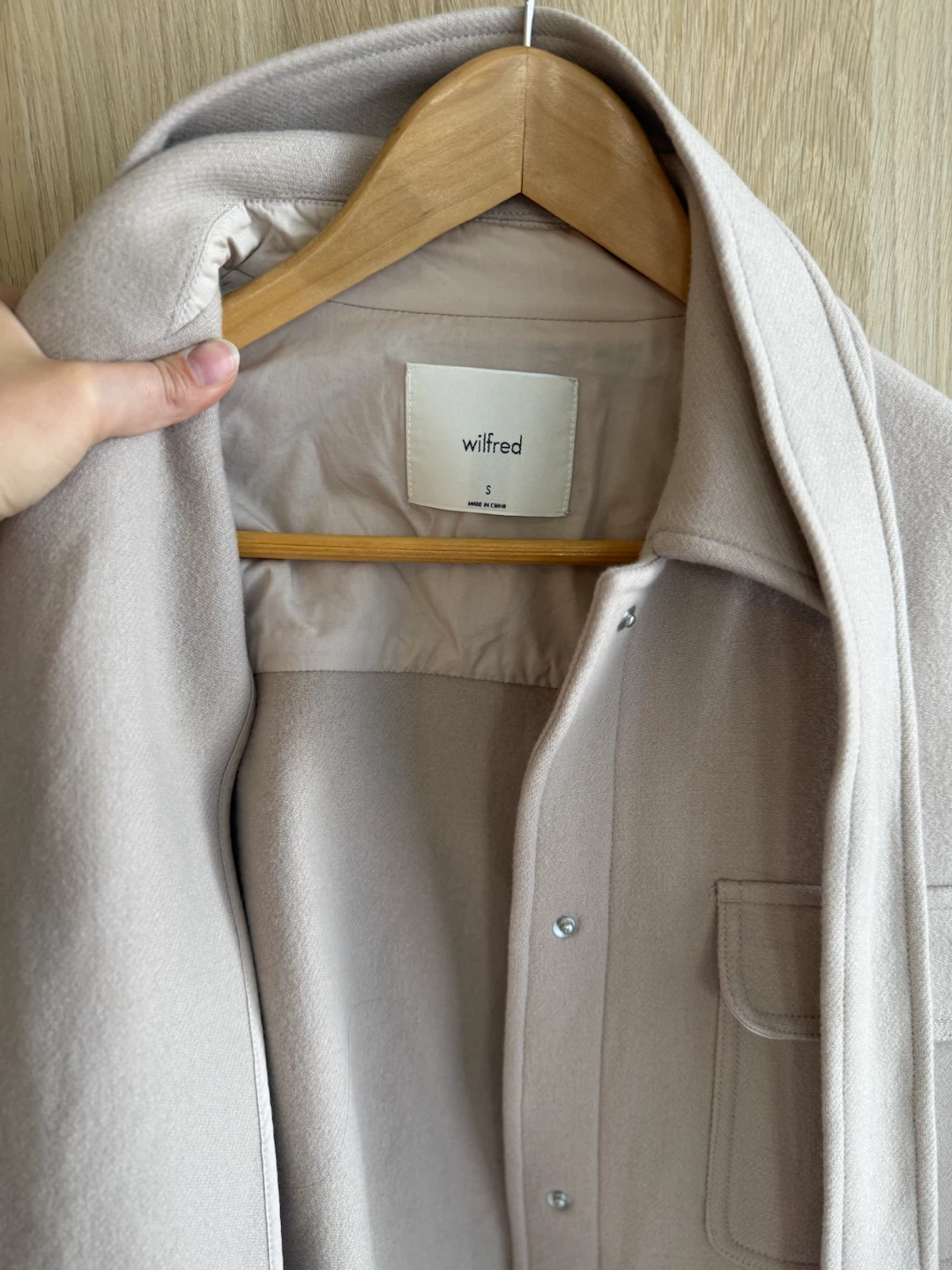 Wilfred Wool-Blend Shacket - photo 3