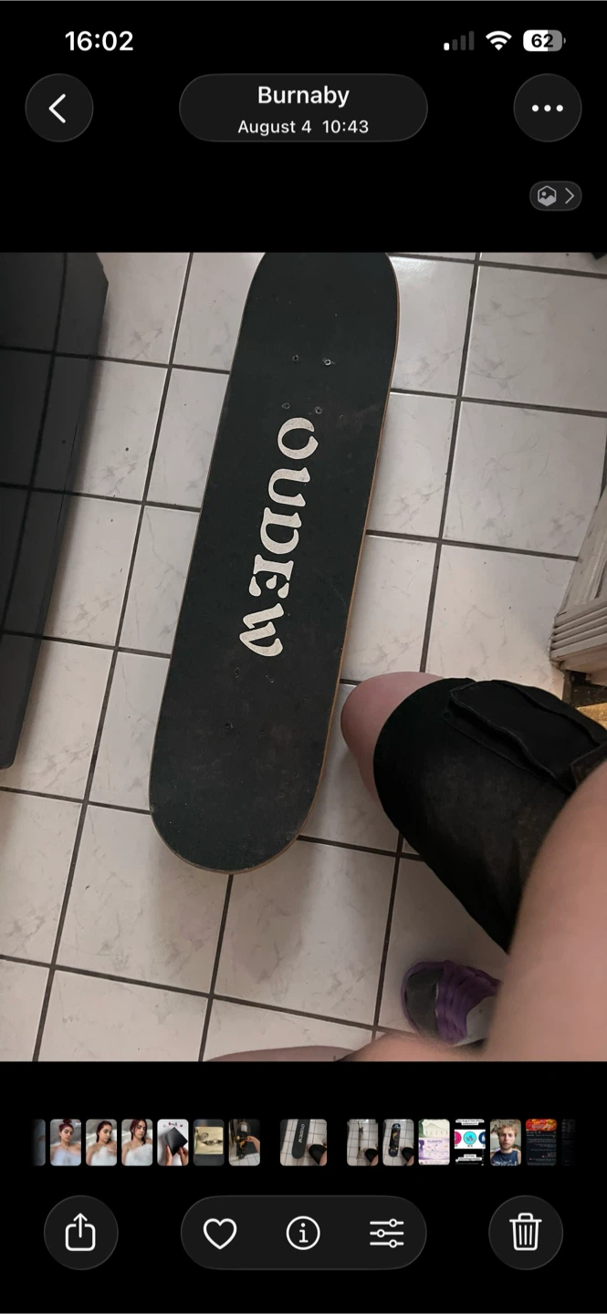 Oudew Skateboard with Koi Fish Design - photo 2