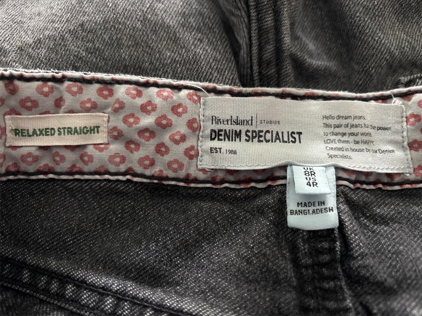 River Island Relaxed Straight Jeans - photo 2