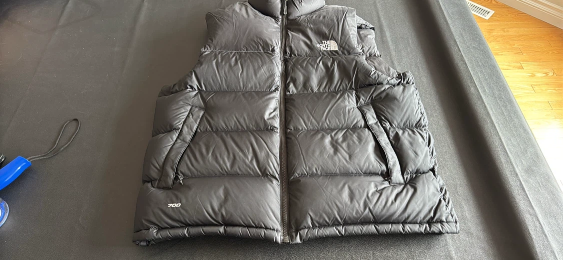The North Face 700 Nuptse Vest Black