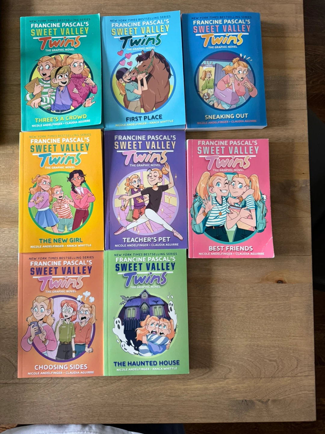 Sweet Valley Twins Graphic Novel Set (Books 1-8)