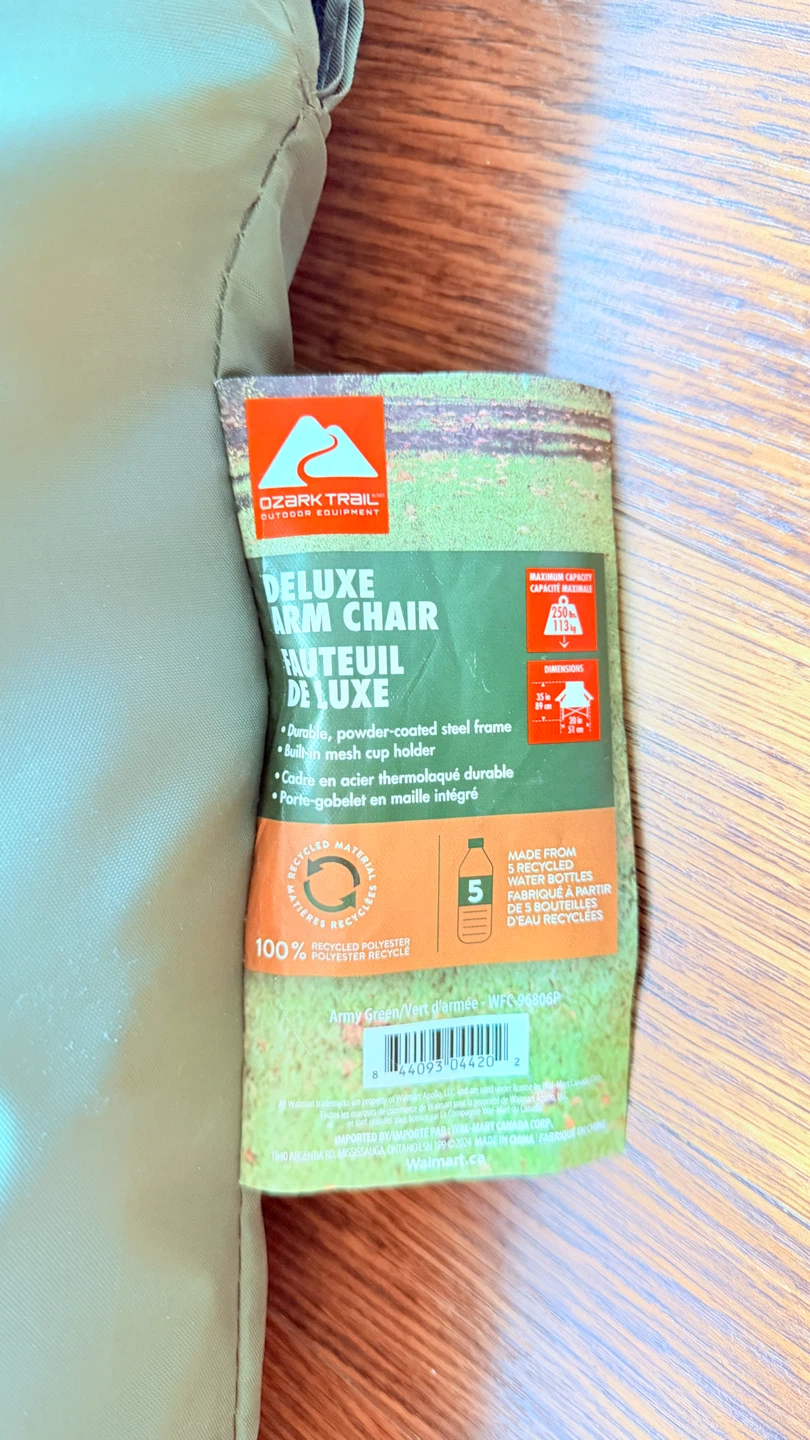 Ozark Trail Deluxe Arm Chair - photo 3