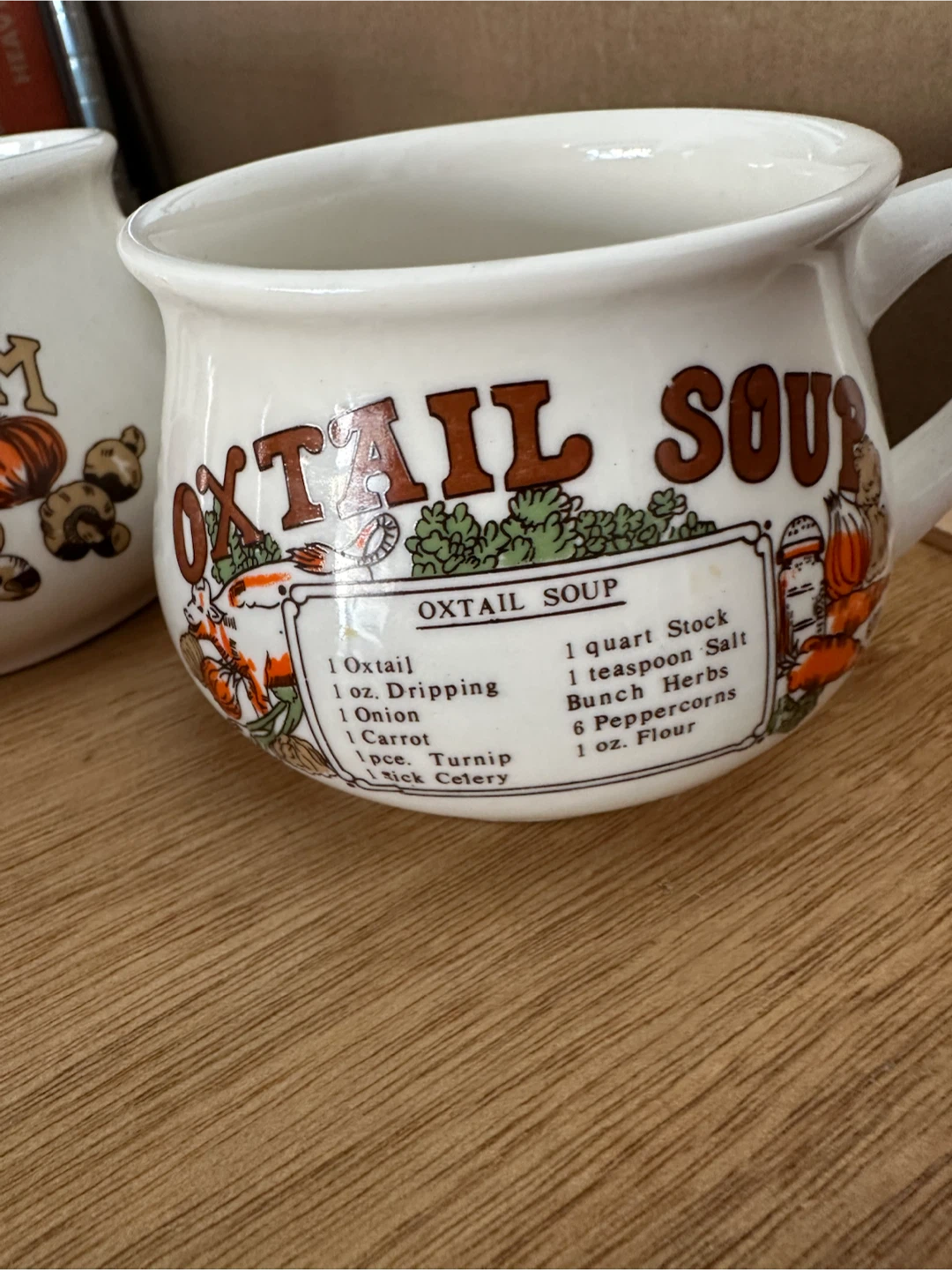 Set of 5 Vintage Soup Mugs - photo 4
