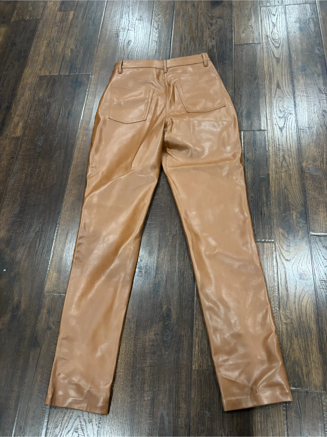Wilfred The Melina Vegan Leather Pants - Tan Size 4 - photo 3