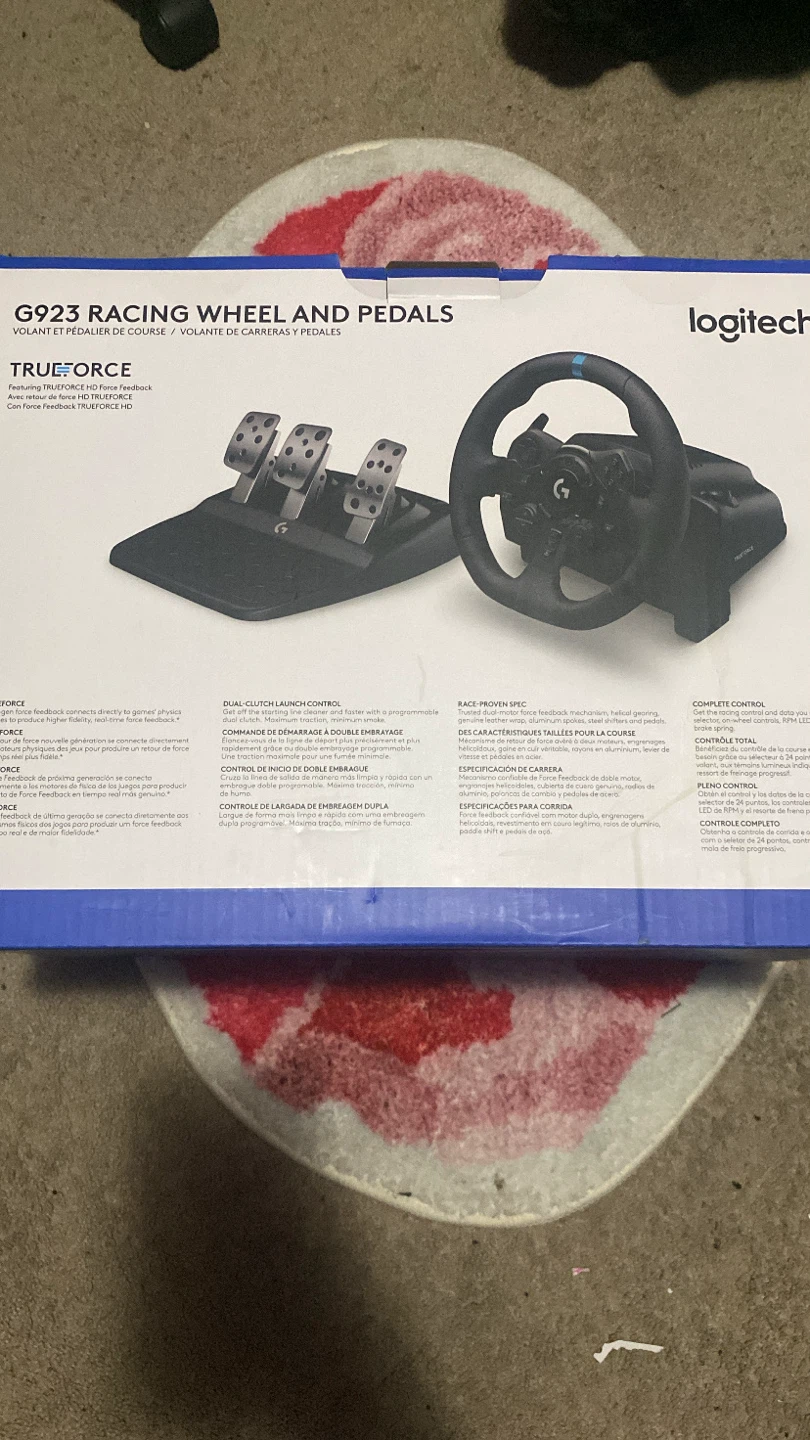 Logitech G923 Racing Wheel and Pedals - photo 2