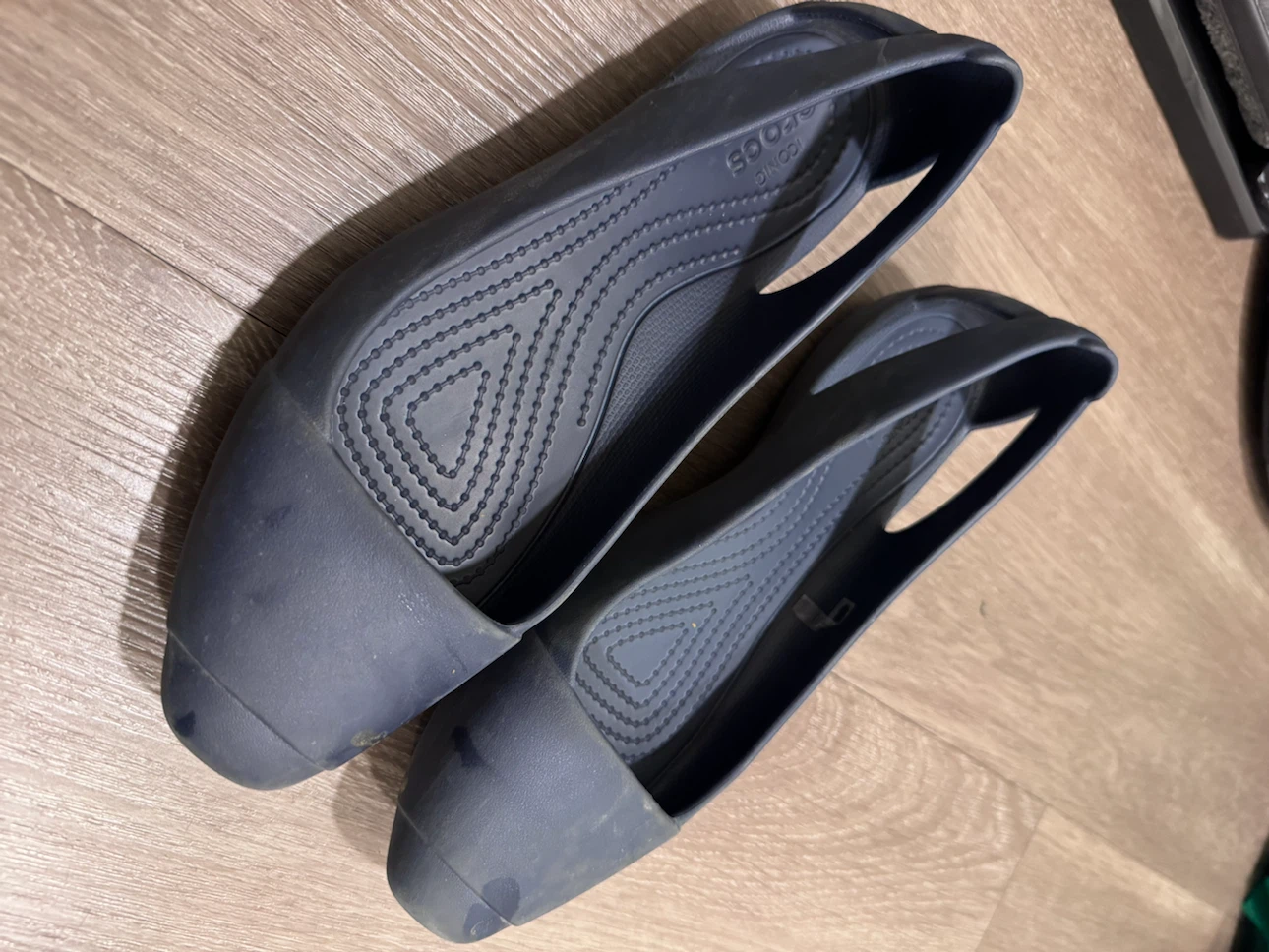 Crocs Navy Blue Flats size 7