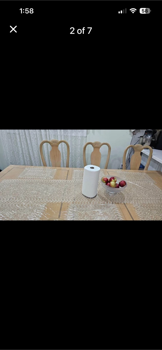 Dining table and 8 chairs set - photo 3