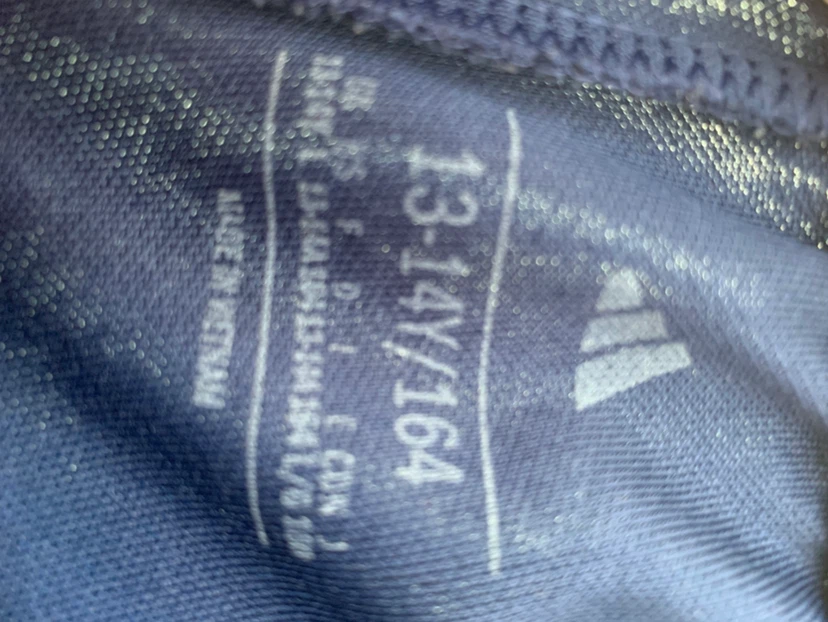Adidas Navy Blue Track Pants 13-14Y - photo 3
