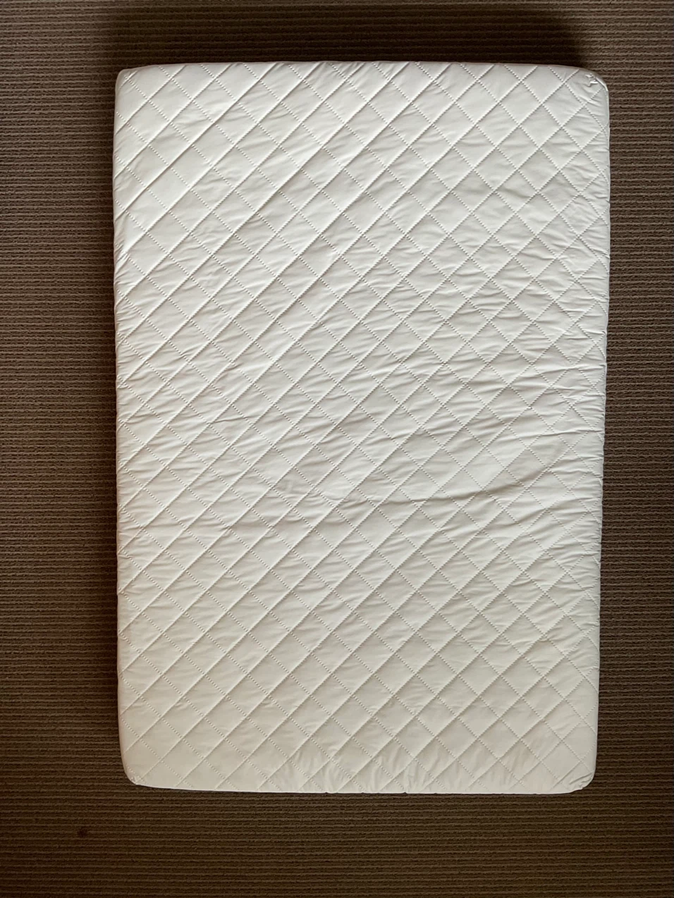Quilted Mini Crib / Pack & Play Mattress with Removable Cover