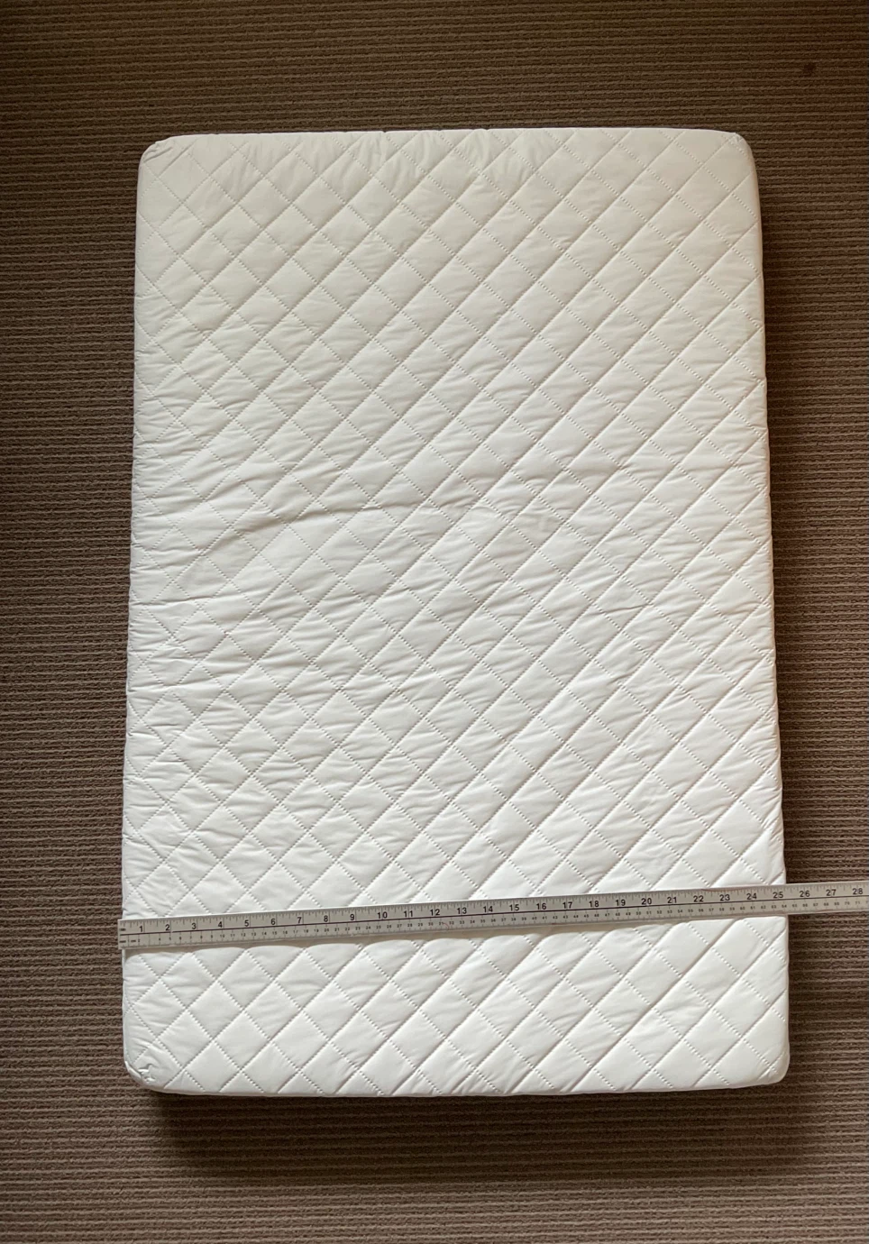 Quilted Mini Crib / Pack & Play Mattress with Removable Cover - photo 2