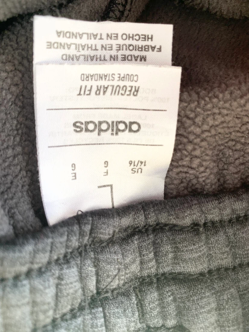 Adidas Kids Regular Fit Joggers Size L 14/16 - photo 3