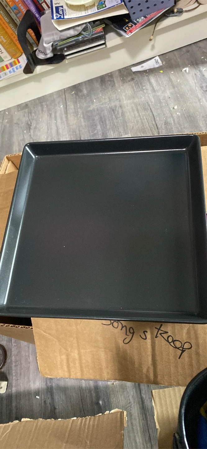 IKEA Black Serving Tray