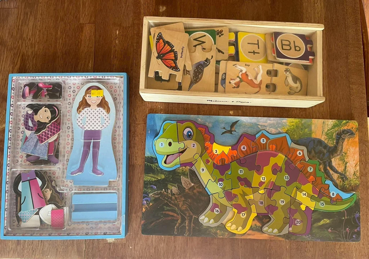 Assorted Children's Toys and Puzzles