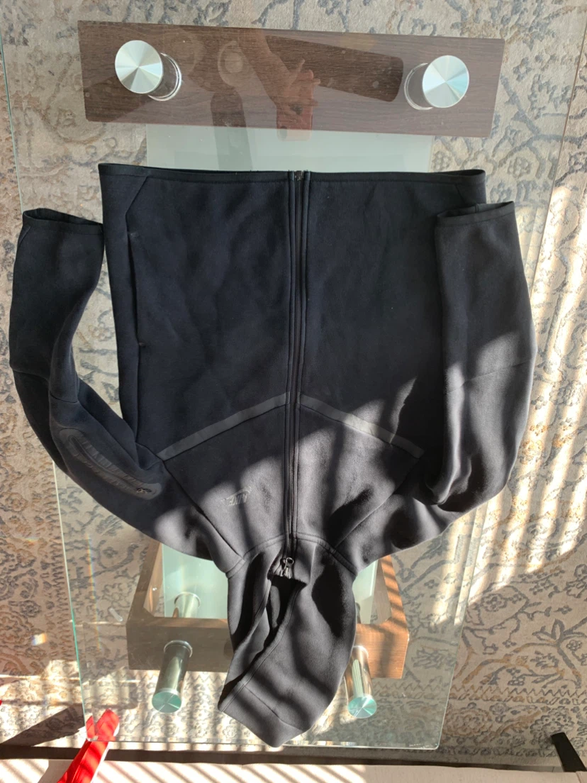 Nike Tech Fleece Full-Zip Hoodie - Black - Size XL - photo 2