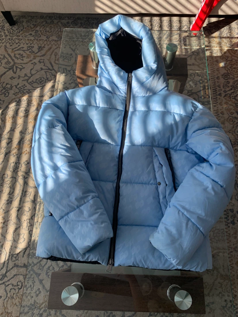 Supply & Demand Puffer Jacket - Light Blue