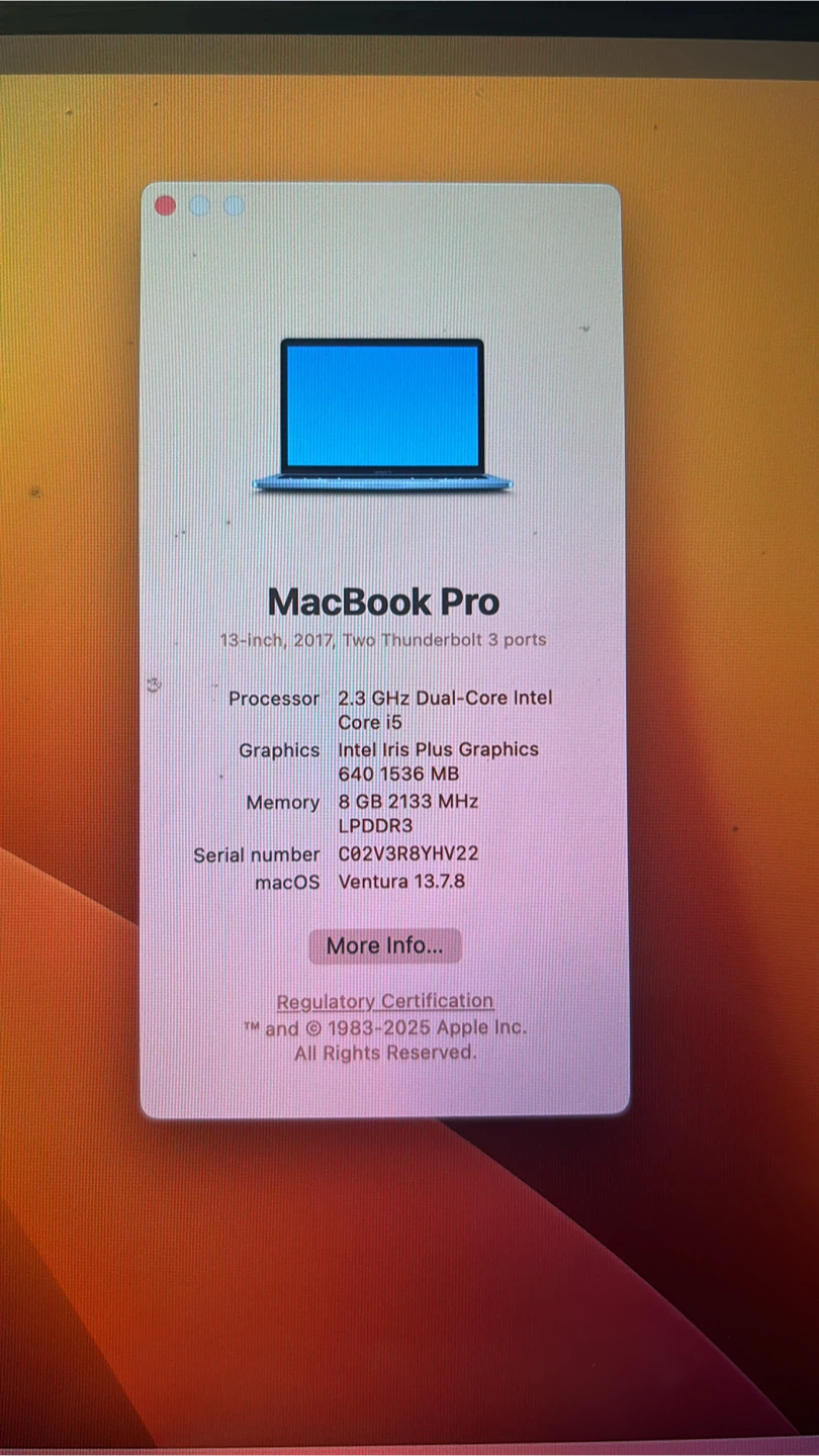 2017 Apple MacBook Pro 13-inch - photo 4