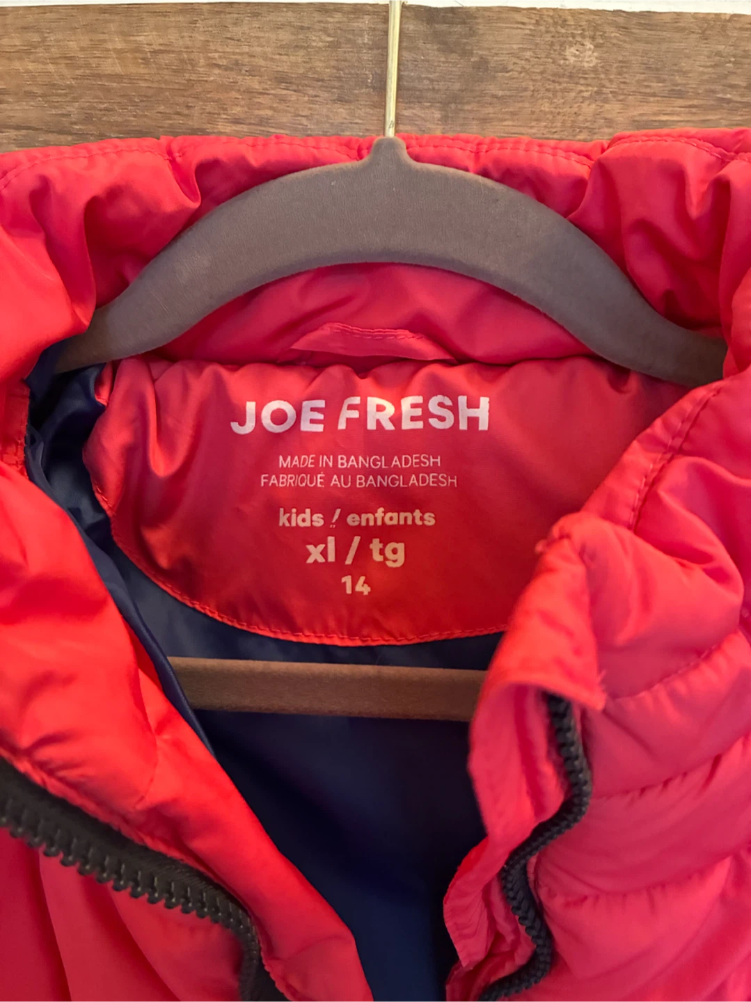 Joe Fresh Kids Puffer Jacket - Size XL (14) - photo 4